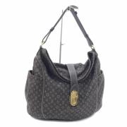 Pre-owned Fabric louis-vuitton-bags Louis Vuitton Vintage , Black , Da...