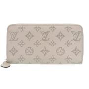 Pre-owned Leather wallets Louis Vuitton Vintage , Beige , Dames