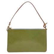 Pre-owned Leather louis-vuitton-bags Louis Vuitton Vintage , Green , D...