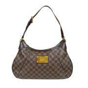 Pre-owned Canvas louis-vuitton-bags Louis Vuitton Vintage , Brown , Da...