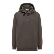 Oversized Hoodie Lanvin , Green , Heren