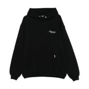 Zwarte hoodie met logoprint Represent , Black , Heren