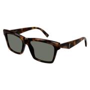 Klassieke Leren Schoudertas Saint Laurent , Brown , Unisex