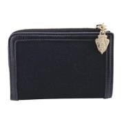 Pre-owned Canvas wallets Gucci Vintage , Black , Dames