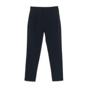 Blauwe Elastische Taillebroek Tommy Hilfiger , Blue , Heren