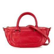 Pre-owned Leather louis-vuitton-bags Louis Vuitton Vintage , Red , Dam...