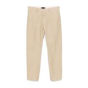 Beige Broek met Haak- en Ritssluiting Tom Ford , Beige , Heren