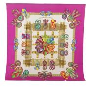 Pre-owned Silk scarves Hermès Vintage , Multicolor , Dames