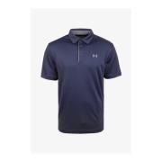 Sport Polo Shirt - Anti-transpirant Under Armour , Blue , Heren