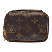 Pre-owned Canvas louis-vuitton-bags Louis Vuitton Vintage , Brown , Da...