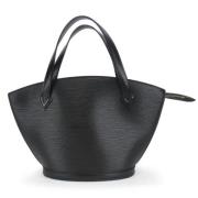 Pre-owned Leather louis-vuitton-bags Louis Vuitton Vintage , Black , D...