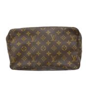 Pre-owned Canvas clutches Louis Vuitton Vintage , Brown , Dames