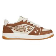 Sneakers met geborduurd logo Enterprise Japan , Brown , Heren