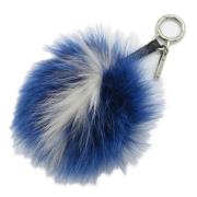 Pre-owned Fur key-holders Fendi Vintage , Blue , Dames