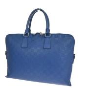 Pre-owned Canvas louis-vuitton-bags Louis Vuitton Vintage , Blue , Her...