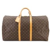 Pre-owned Canvas handbags Louis Vuitton Vintage , Brown , Unisex