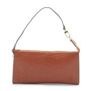 Pre-owned Leather louis-vuitton-bags Louis Vuitton Vintage , Brown , D...