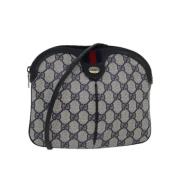 Pre-owned Plastic shoulder-bags Gucci Vintage , Blue , Dames