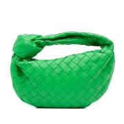 Pre-owned Leather handbags Bottega Veneta Vintage , Green , Dames