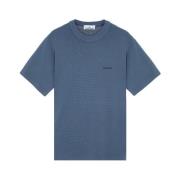 Donkerblauwe Gebonden T-shirt Stone Island , Blue , Heren