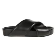 Comfortabele Sandalen voor Dagelijks Gebruik Jil Sander , Black , Here...