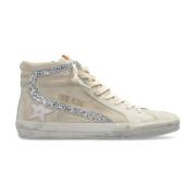 Slide Sneakers Golden Goose , Beige , Dames