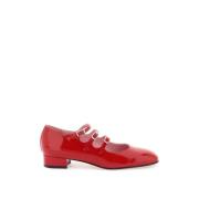 Lakleren Mary Jane Pumps Carel , Red , Dames