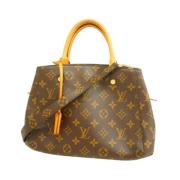 Pre-owned Canvas louis-vuitton-bags Louis Vuitton Vintage , Brown , Da...