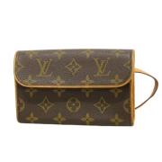 Pre-owned Canvas louis-vuitton-bags Louis Vuitton Vintage , Brown , Da...