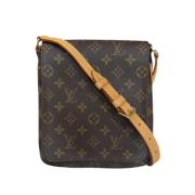 Pre-owned Canvas shoulder-bags Louis Vuitton Vintage , Brown , Dames