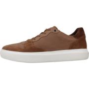 Stijlvolle Sneakers voor Heren Geox , Brown , Heren