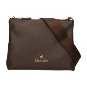 Bruine Handtas - Unieke Stijl Braccialini , Brown , Dames