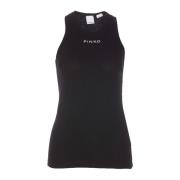 Zwarte Top voor Vrouwen Pinko , Black , Dames