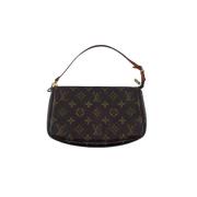 Pre-owned Canvas louis-vuitton-bags Louis Vuitton Vintage , Brown , Da...