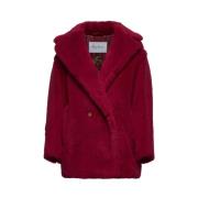 Rode Elegante Jurk Max Mara , Red , Dames