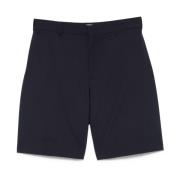 Blauwe Zomer Shorts Msgm , Black , Heren