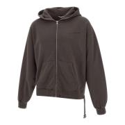 Heren Katoenen Sweatshirt 'M Omen' Holzweiler , Brown , Heren