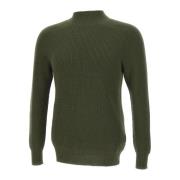 Groene Wollen Trui Rain Wool Lijn Gran Sasso , Green , Heren