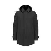 Gewatteerde Jas Herno , Black , Heren