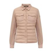 Stijlvolle Pufferjas Moncler , Pink , Dames