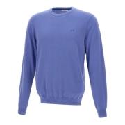 Mannen Stijlvolle Sweaters Collectie Sun68 , Purple , Heren