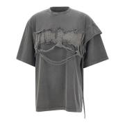 Dameskatoenen T-shirts en polo's Ottolinger , Gray , Dames