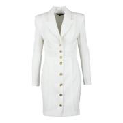 Damesjurk in LES Femmes Stijl Babylon , White , Dames