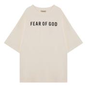 Korte mouwen ronde hals T-shirt Fear Of God , Beige , Heren