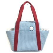 Pre-owned Cotton handbags Hermès Vintage , Blue , Dames