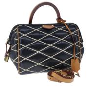 Pre-owned Leather louis-vuitton-bags Louis Vuitton Vintage , Black , D...