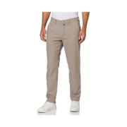 Tapered Lyon Broeken & Shorts Pierre Cardin , Beige , Heren