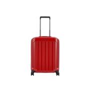 Trolley Ultra Slim Vier -Weemed Bv4425Pql Piquadro , Red , Unisex