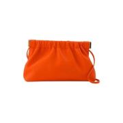 Leather clutches Nanushka , Orange , Dames