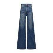 Jacky - Broek 5 zakken palazzo fit Jeckerson , Blue , Dames